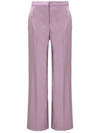 Tory Burch Trousers In Mauve