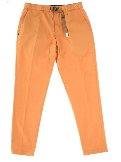 White Sand Trousers In Yellow