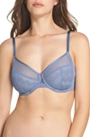 Chantelle Lingerie Revele Moi Perfect Fit Underwire Bra In Lilac