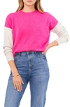 Vince Camuto Colorblock Sweater In Paradox