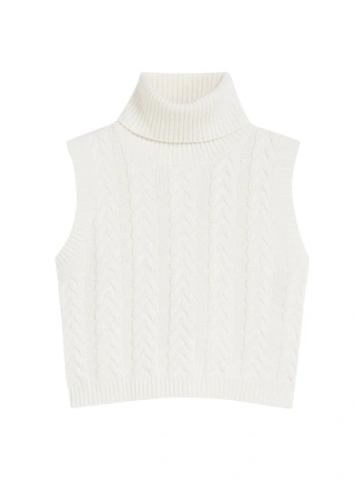 Max Mara Sweater In White