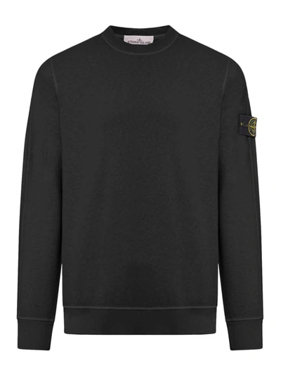Stone Island Sweatshirt In Black