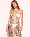 RAMY BROOK MICHAELA PAILLETTE COVERUP DRESS