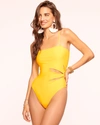 Ramy Brook Sevyn Cutout One-piece Swimsuit In Citrine