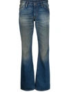 Acne Studios Women Slim Fit Jeans In Blue