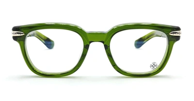 Chrome Hearts Drippin - Dark Olive Rx Glasses In Green Chrome Hearts Drippin - Dark Olive Rx Glasses In Green