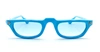Chrome Hearts Ed-ucuntation - Blew Tew Sunglasses In Blue