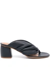 FORTE FORTE FORTE_FORTE NAPPA LEATHER HEELED THONG SANDALS SHOES