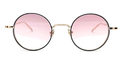 Matsuda M3087 - Rose Gold / Matte Black Sunglasses