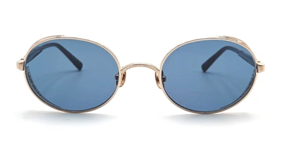 Matsuda M3137 - Brushed Gold / Navy Sunglasses