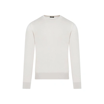 Off-white Zegna Sweater In Medium Blue