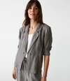 MICHAEL STARS PEARSON LINEN BLAZER