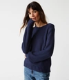Michael Stars Casey Pullover Sweater In Nocturnal