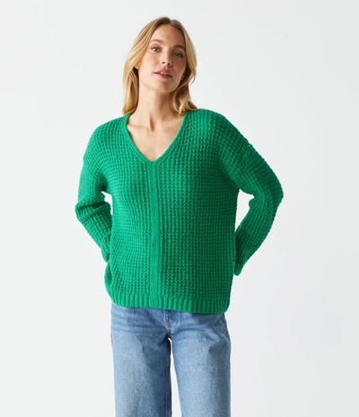 Michael Stars Kelsie Pullover Sweater In Kelly