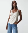 Michael Stars Mia Boyfriend Tank In Cement