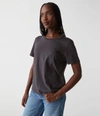 Michael Stars Becca Tee In Oxide