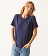 Michael Stars Becca Tee In Nocturnal