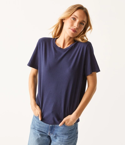 Michael Stars Becca Tee In Nocturnal