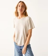 Michael Stars Becca Tee In Cement