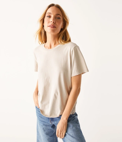 Michael Stars Becca Tee In Cement