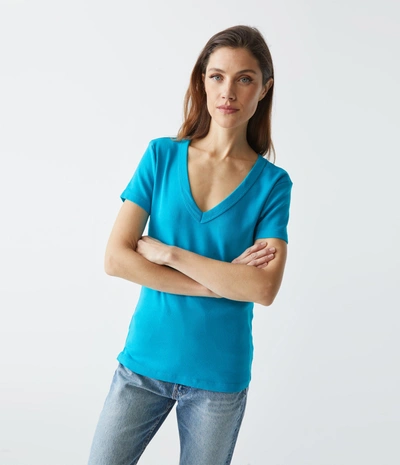 MICHAEL STARS NIKKI V-NECK TEE