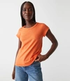 Michael Stars Trudy Supima Tee In Heatwave