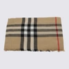 BURBERRY BURBERRY ARCHIVE BEIGE WOOL SCARF