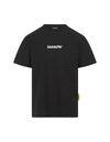 BARROW BARROW T-SHIRT WITH FRONT AND BACK LOGO PRINT
