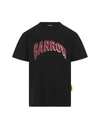 BARROW BARROW T-SHIRT WITH FRONT AND BACK PRINT