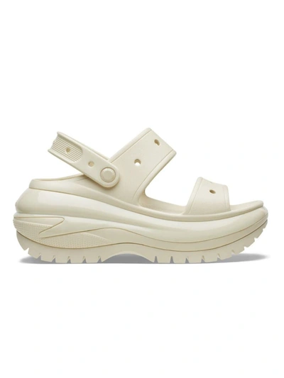 Crocs Classic Mega Crush Sandal Shoes In White