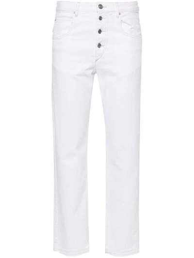 ISABEL MARANT ISABEL MARANT JEMINA SLIM-FIT CROPPED JEANS