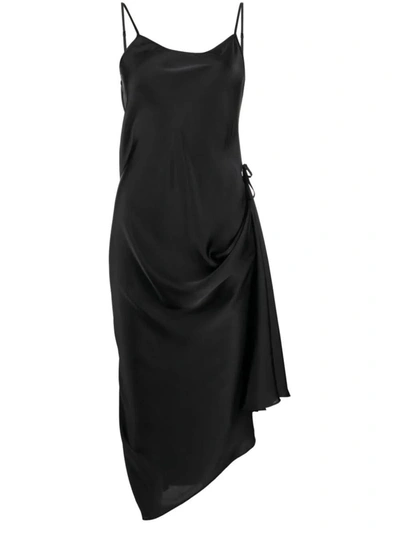 Low Classic Black 2-way Midi Dress