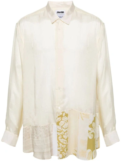 Magliano New Romanticone Poplin Shirt In White