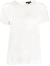 Theory White Crewneck T-shirt In White