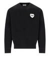 Carhartt Heart Bandana Logo-print Sweatshirt In Black