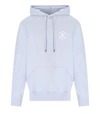 DAILY PAPER DAILY PAPER  CIRCLE HALOGEN BLUE HOODIE