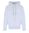 Daily Paper Circle Halogen Blue Hoodie In Blue