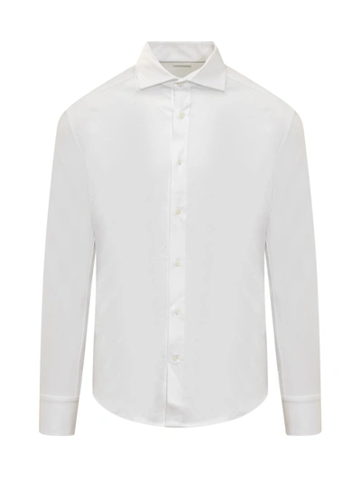 Brunello Cucinelli Shirt In Bianco