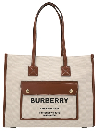 BURBERRY BURBERRY FREYA SMALL SHOPPING BAG