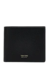 TOM FORD TOM FORD LOGO LEATHER WALLET