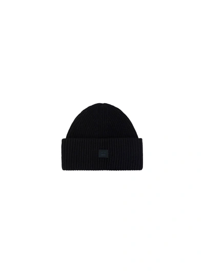 Acne Studios Beanie Hat In Black