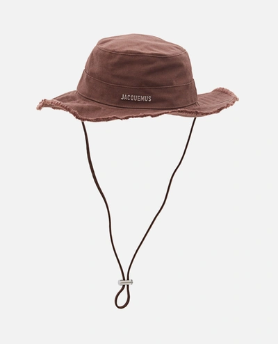 Jacquemus Le Bob Artichaut Cotton Hat In Brown
