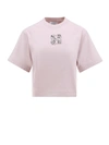 Off-white Sparkling Arrow T-shirt In Pink