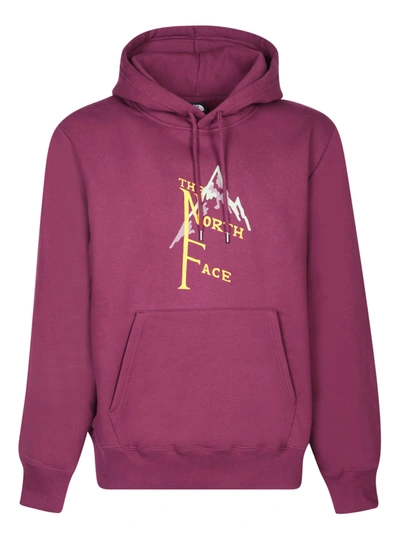 The North Face Heavyweight Purple Hoodie