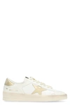 GOLDEN GOOSE GOLDEN GOOSE STARDAN LEATHER AND FABRIC LOW-TOP SNEAKERS