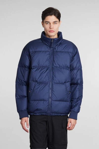 The North Face Puffer In Blue Polyamide
