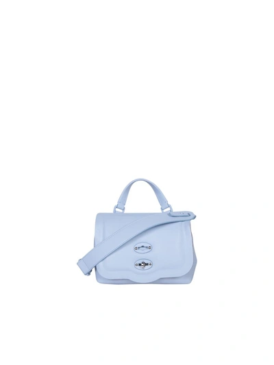 Zanellato Postina Starlight Luxethic S Light Blue Bag