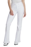 HINT OF BLU SUPER FRINGE HIGH WAIST FLARE JEANS