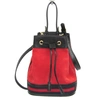 GUCCI GUCCI OPHIDIA RED SUEDE SHOULDER BAG (PRE-OWNED)