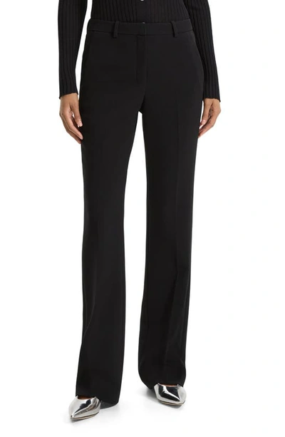 THEORY THEORY SLIM FIT FLARE TROUSERS